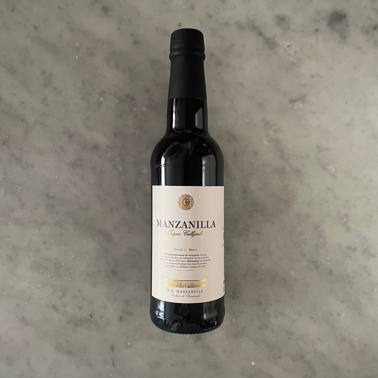 Manzanilla Fina half. Callejuela