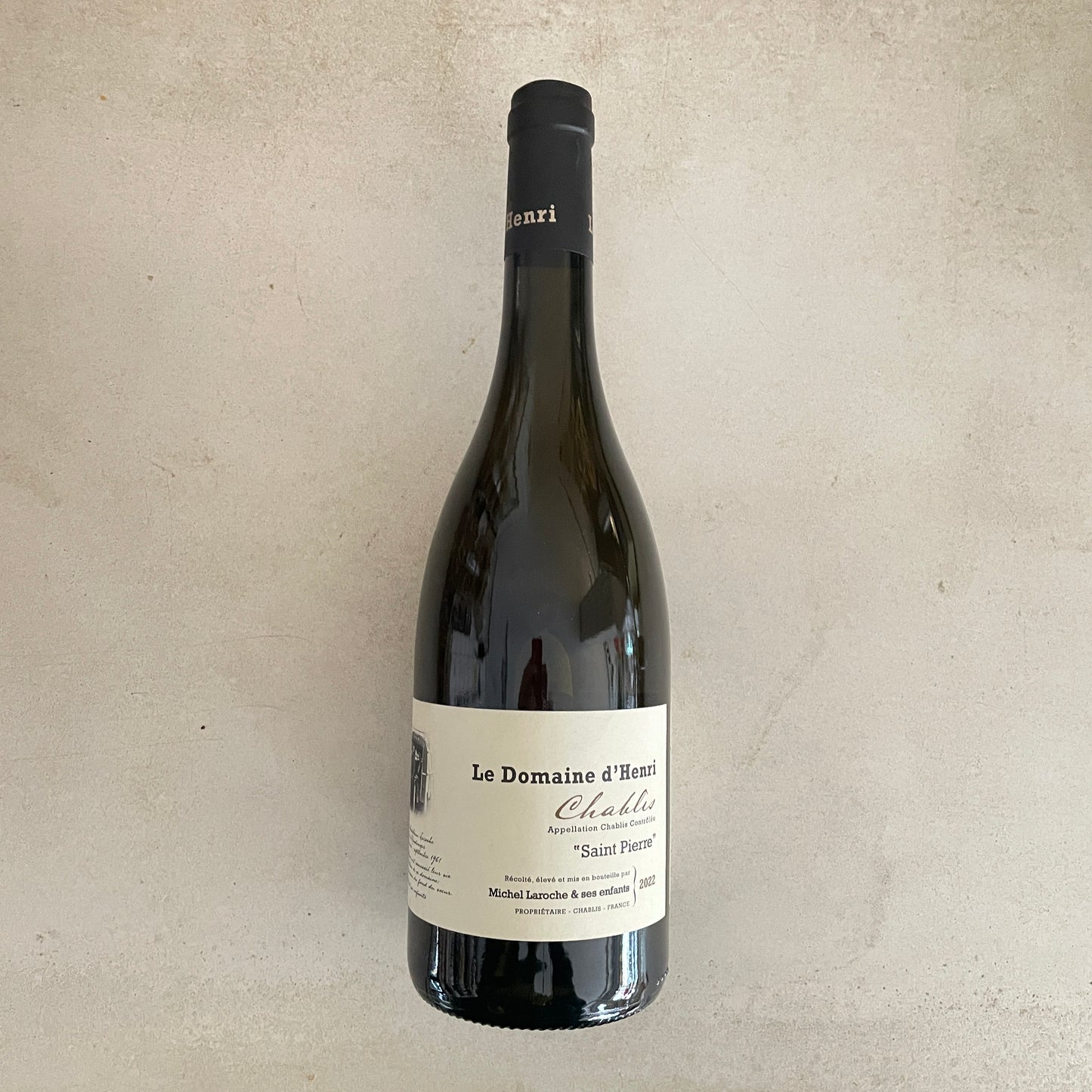 Chablis Saint Pierre Le domanie d'Henri