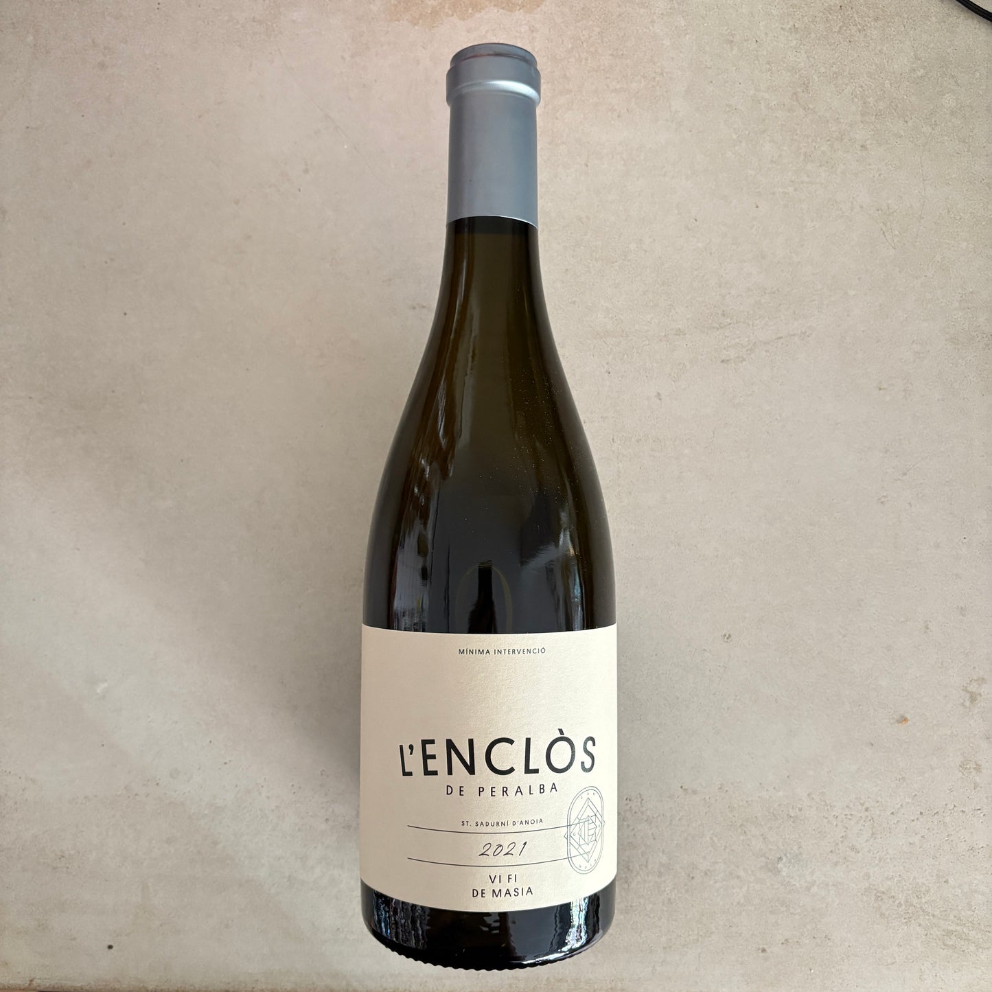 L'enclos de Peralba. Vi Fi de Masia 2021 . White