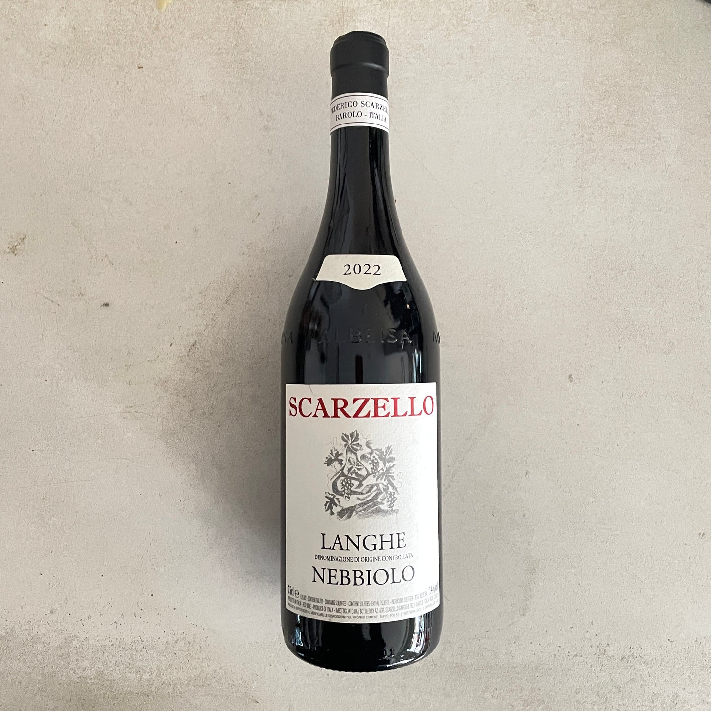 Langue Nebbiolo. Scarzello Giorgio