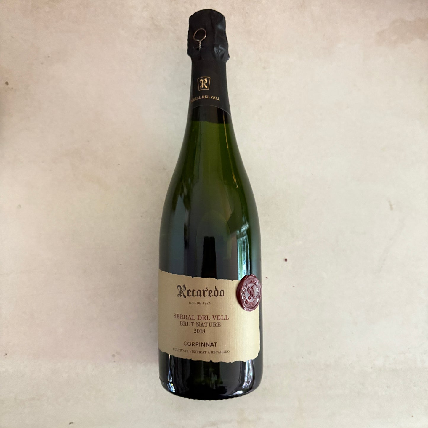 Recaredo - Serral del vell, Brut Naure 2018.