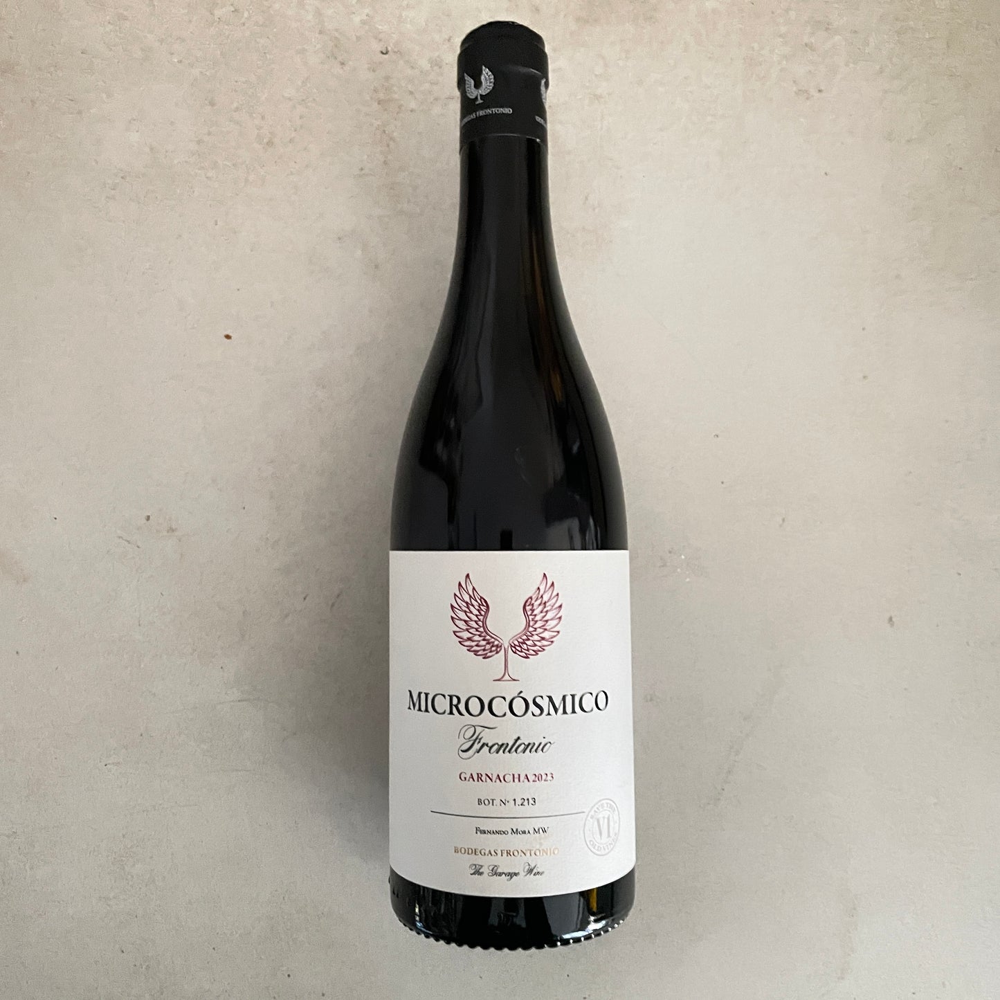 Microcósmico Garnacha 2023, Bodegas Frontonio