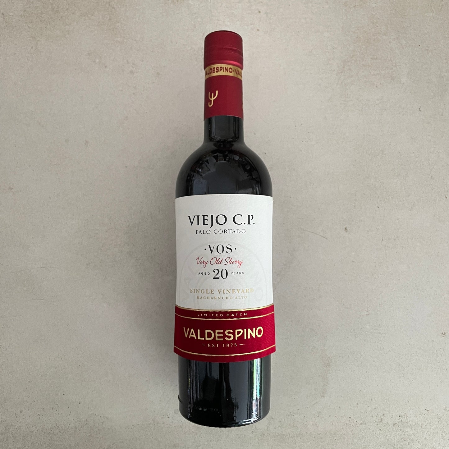 Palo Cortado `Viejo C.P.` VOS
