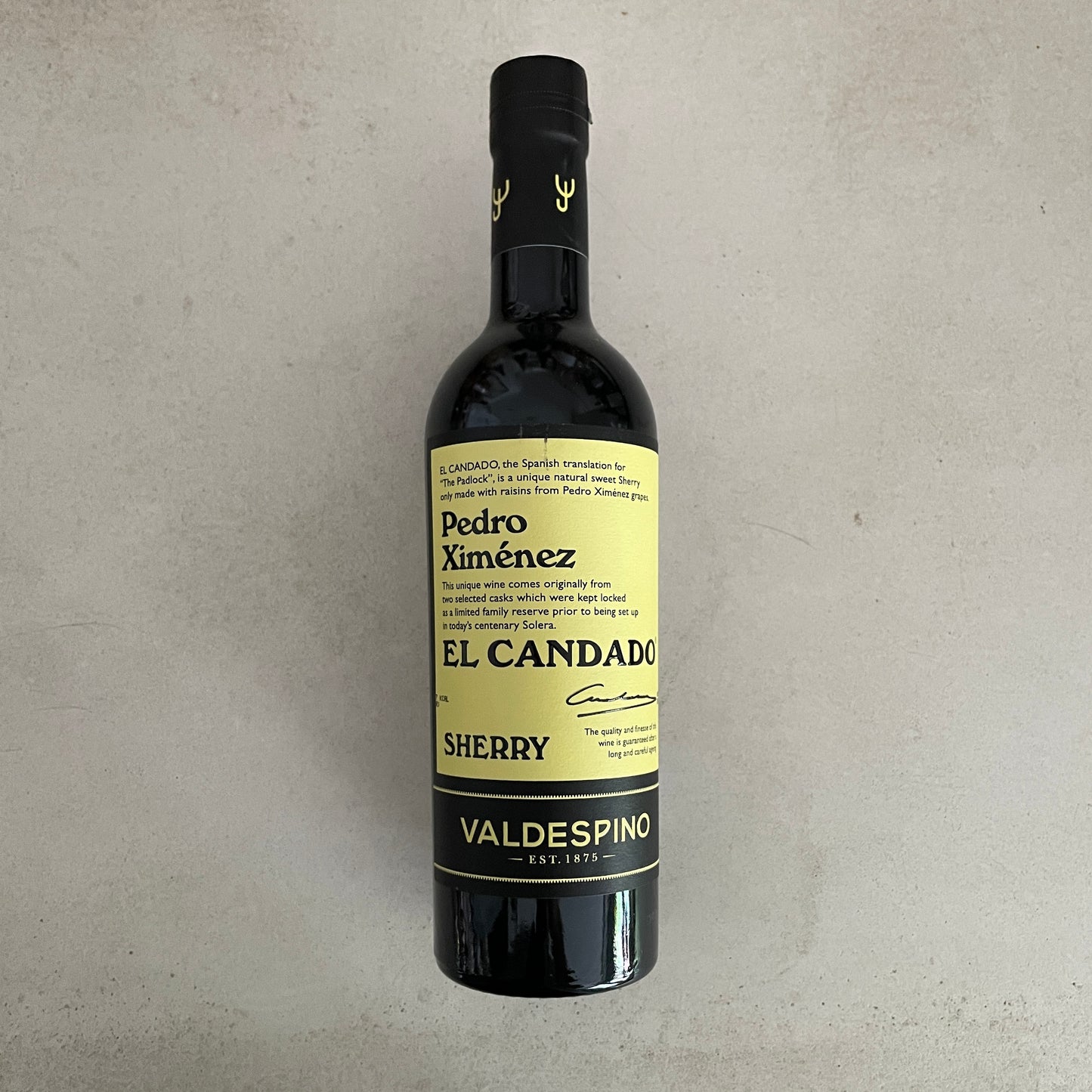 Valdespino. Pedro Ximénez `El Candado` 37.5cl