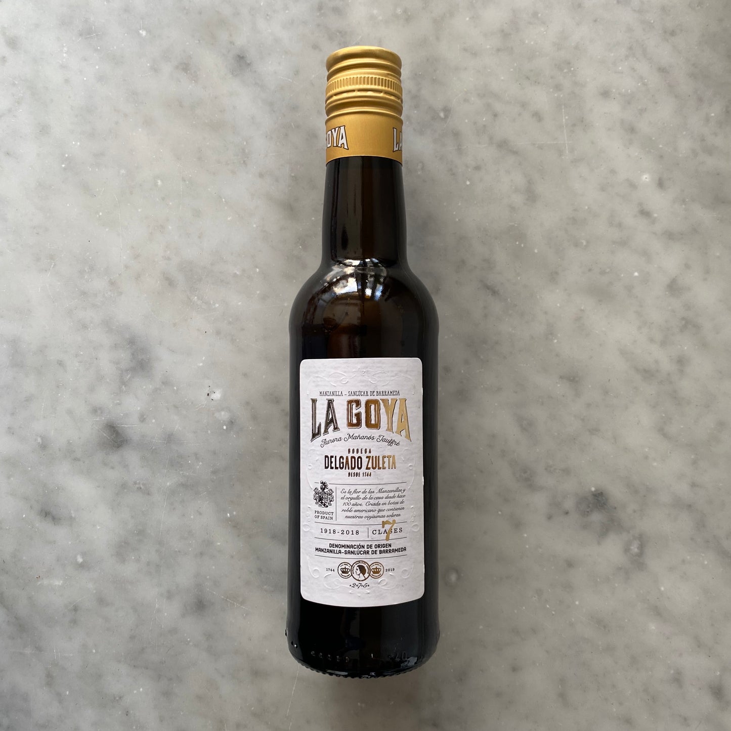 Manzanilla La Goya 37.50 cl. Delgado Zuleta