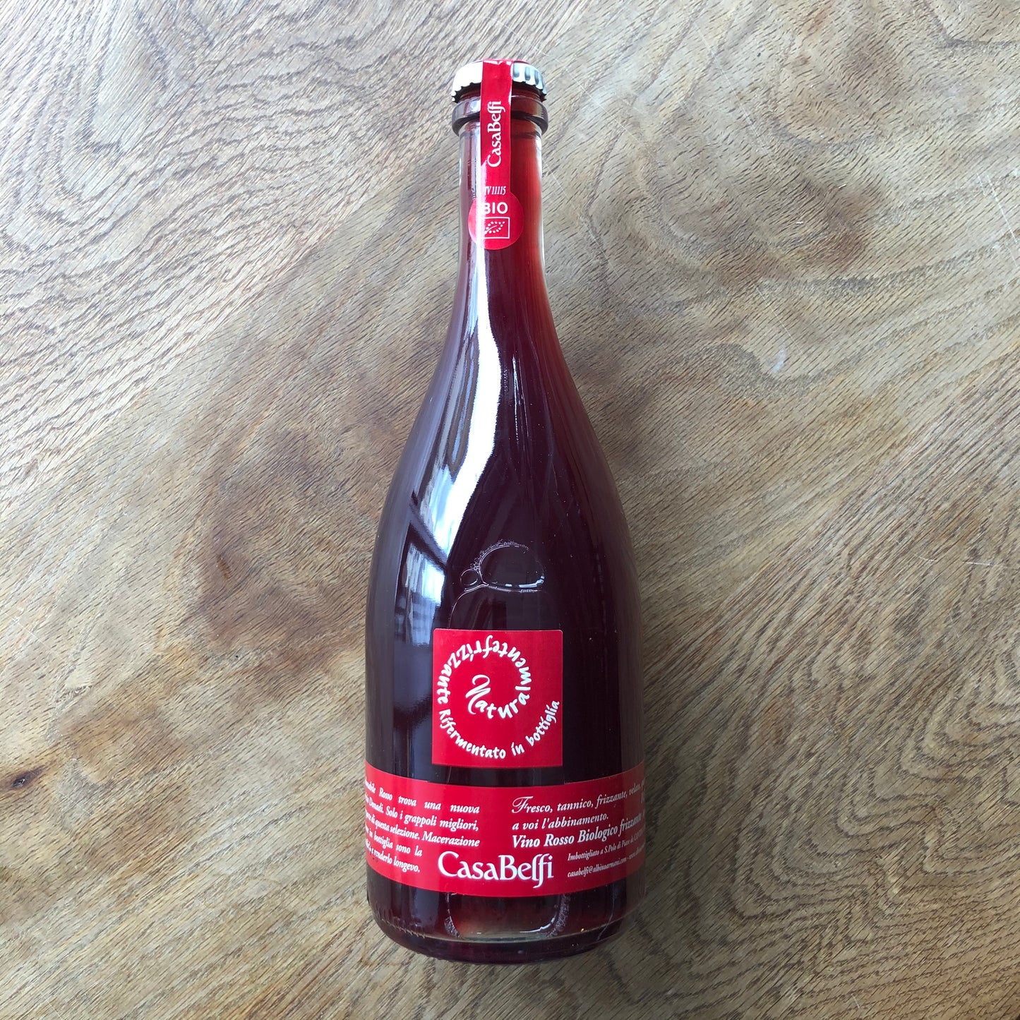 Naturalmente Frizzante Rosso, Casa Belfi