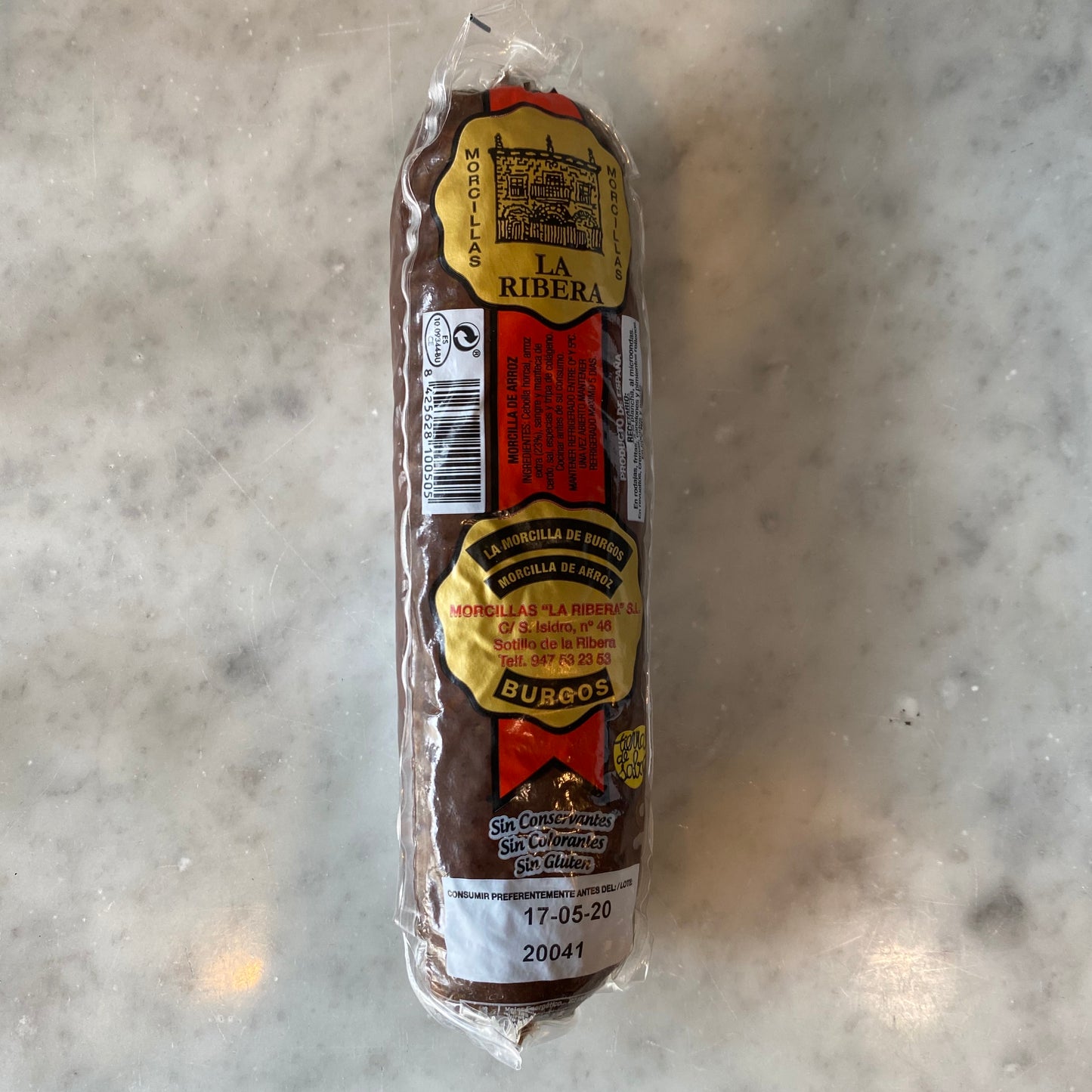 Morcilla de Burgos with rice