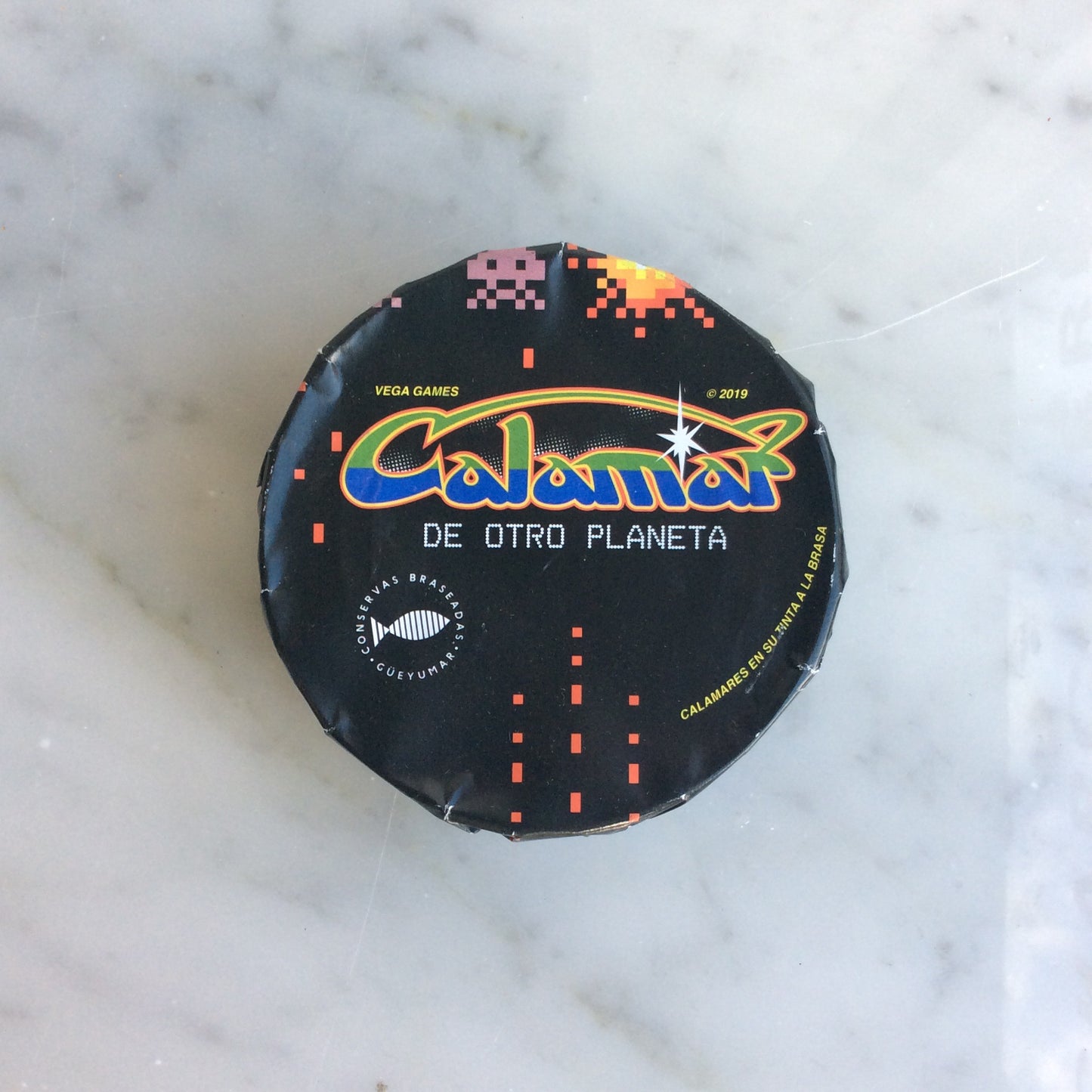 Gueyumar Charcoal Grilled Squid in its ink. 172g