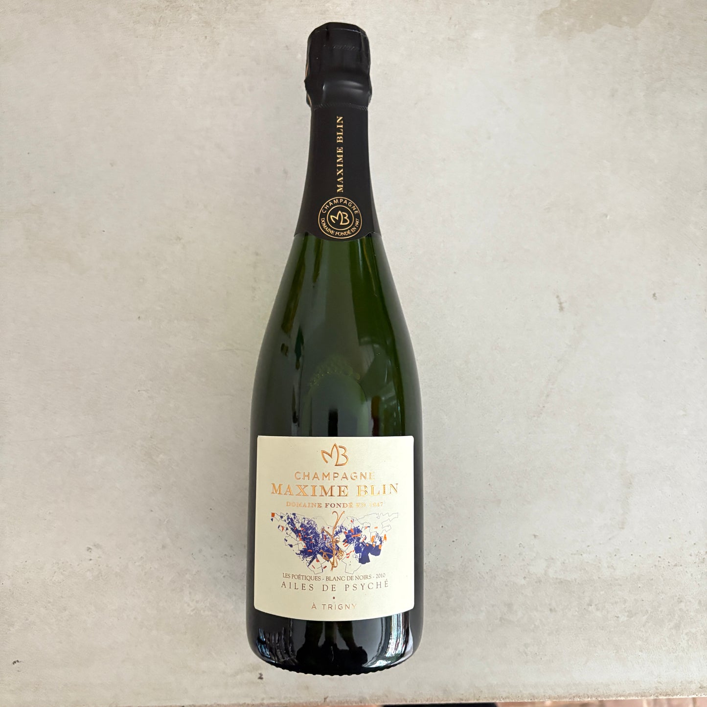 Maxime Blin Champagne Ailes de Psyche 2010