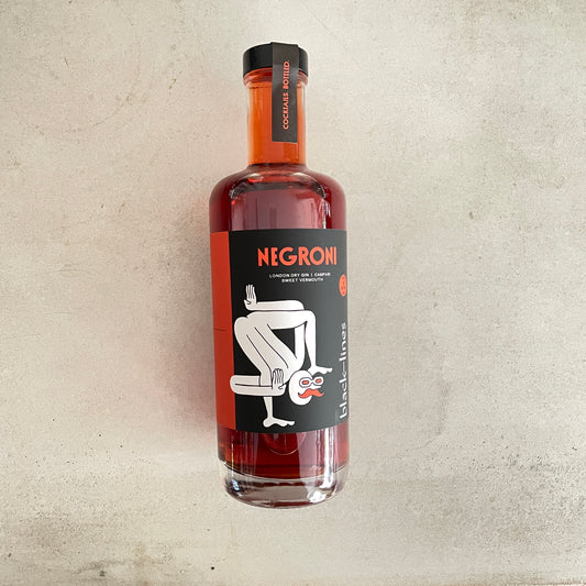 Negroni. Black Lines Cocktais
