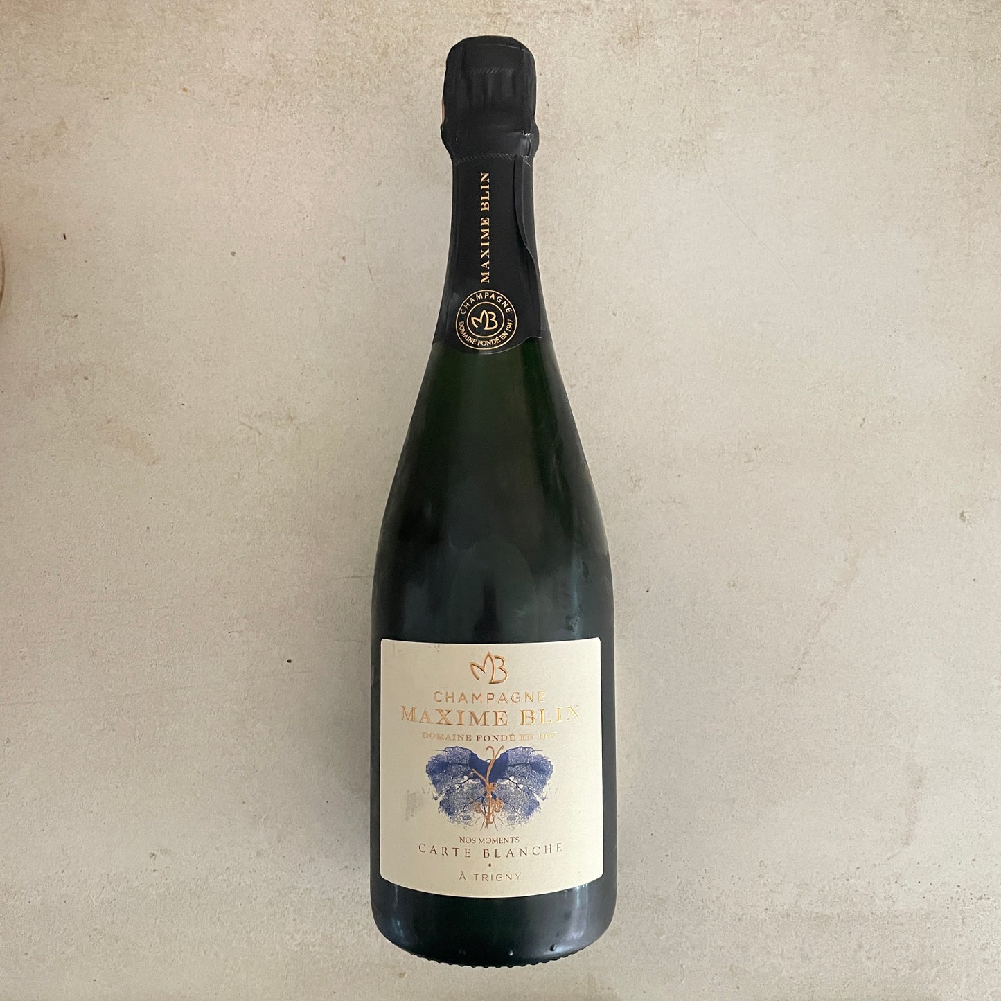 Maxime Blin Carte Blanche Zero Dosage champagne