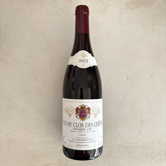 Volnay 1er Cru “Clos des Chênes” 2023. Jean Javillier & Fills