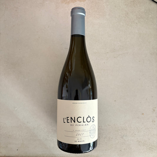 L'enclos de Peralba. Vi Fi de Masia 2021 . White
